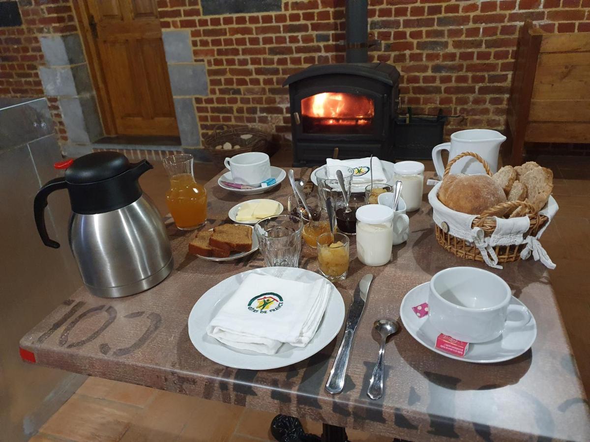 Bed and Breakfast Les Mout'Anes Saint-Hilaire-sur-Helpe Exteriér fotografie
